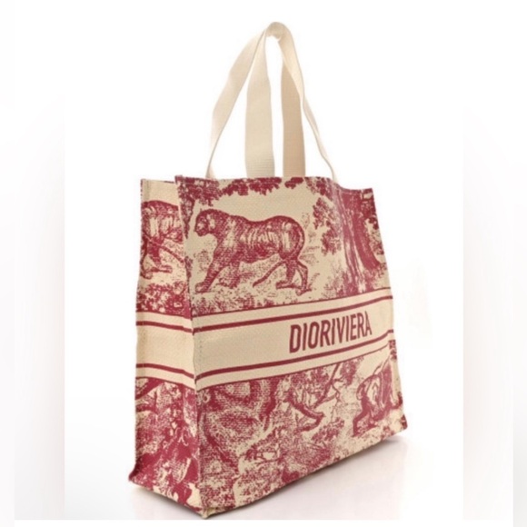 DIOR RIVIERA GWP VIP STRAW TOTE BAG - Picture 1 of 5